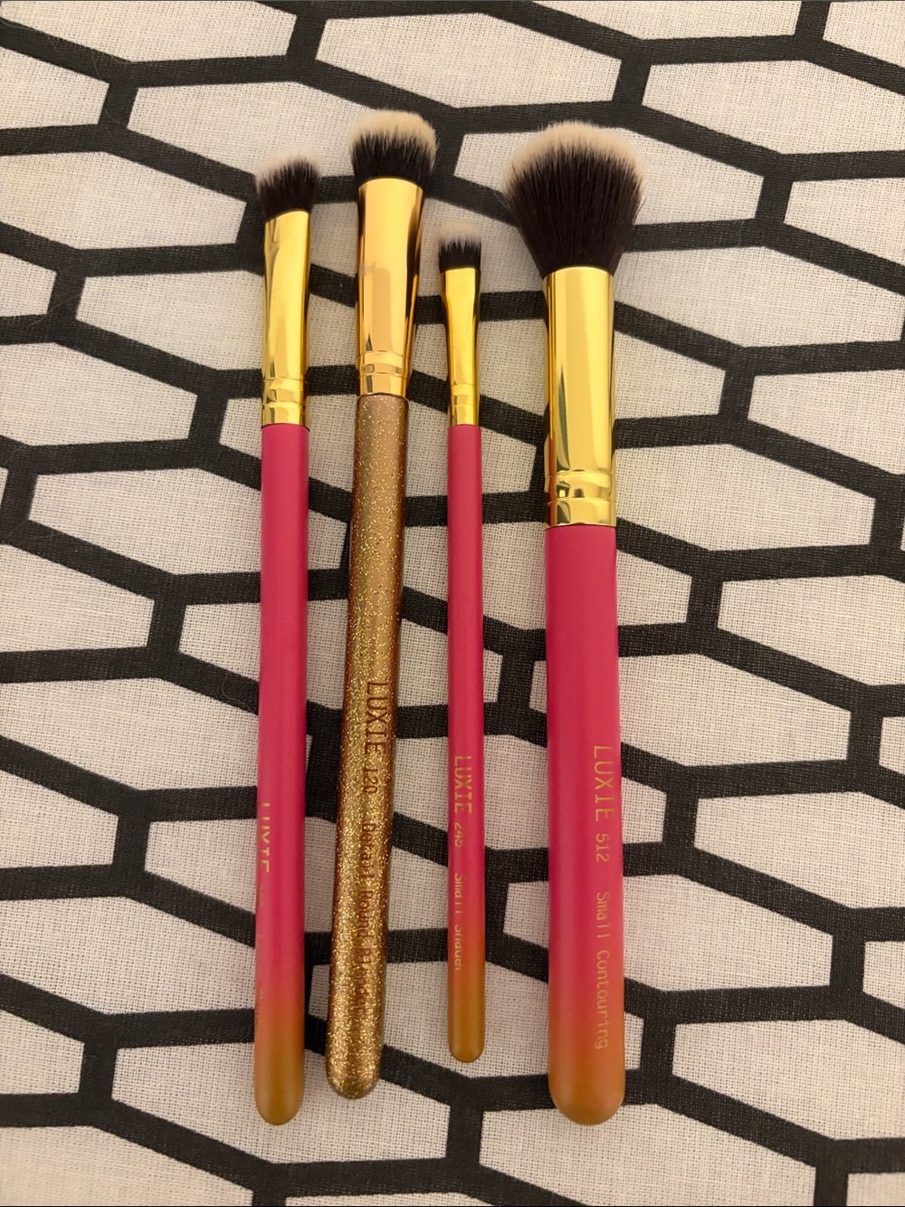 Luxie Makeup Brush Set - 4 Piece